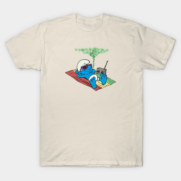 Tokey Smurf T-Shirt by SubwayTokin